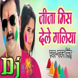 Jija Mis Dele Galiya Pawan Singh Holi DJ Remix Mp3 Song Image